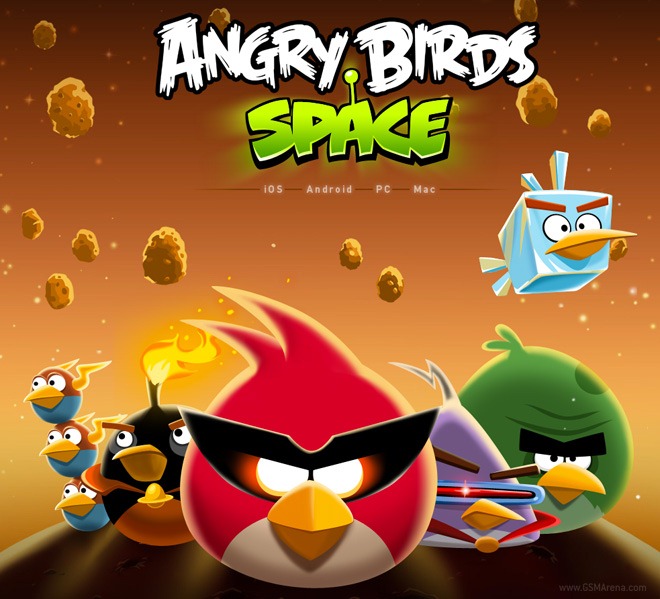 google angry birds space