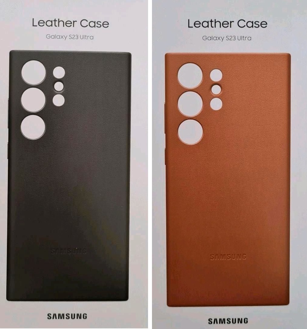 Galaxy S23 Galaxy S23 And Galaxy S23 Ultra Official Leather Cases