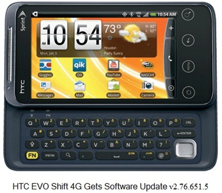 Htc evo 4g shift manual