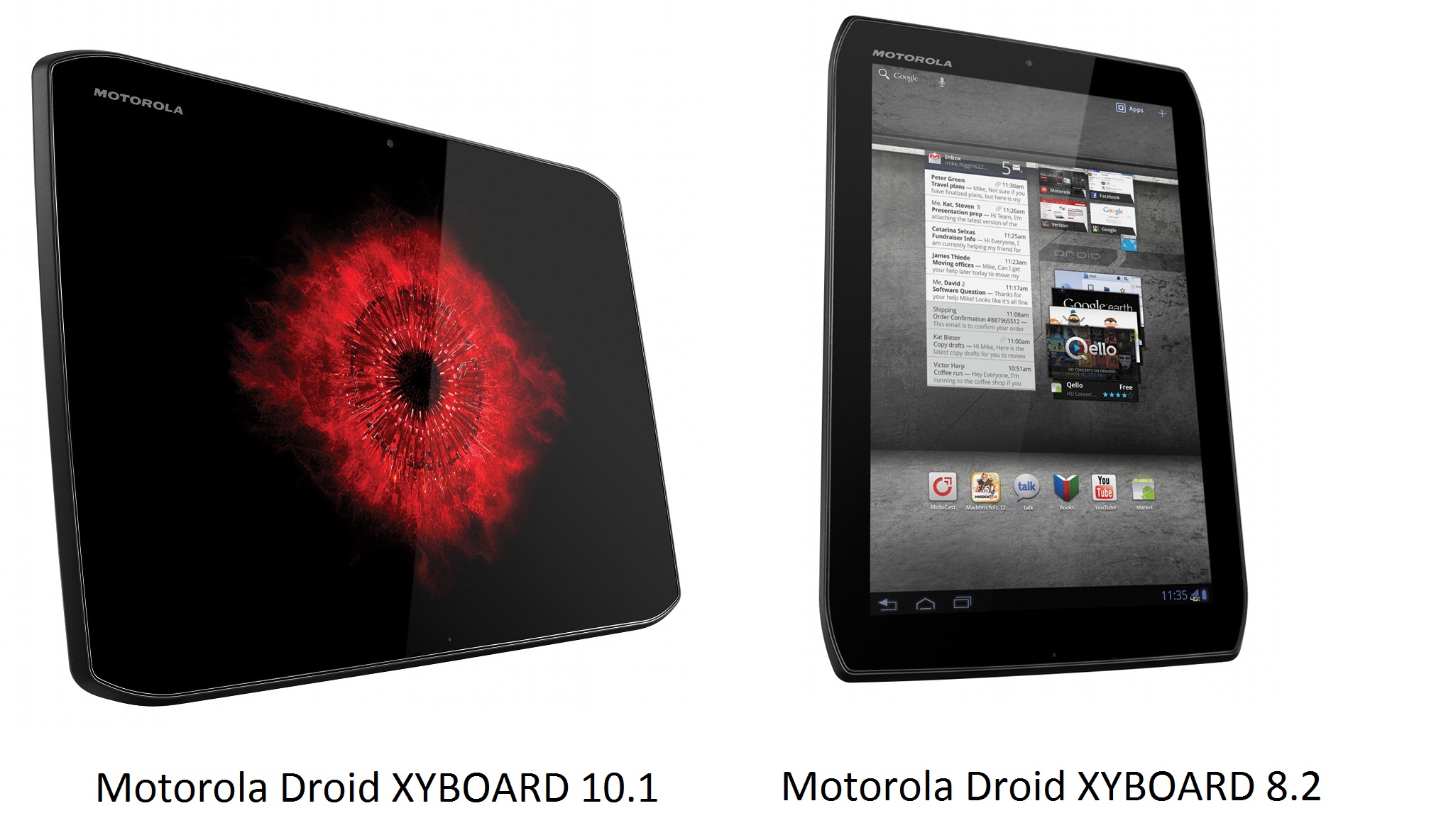 Motorola DROID XYBOARD 8.2 con Verizon