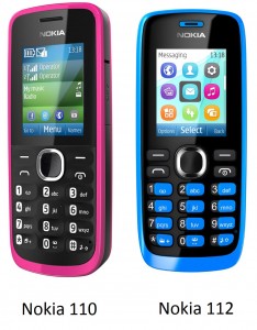 Dual-SIM Nokia 110, 112 Are Cheap Phones with Twitter/Facebook Access, Free EA Games
