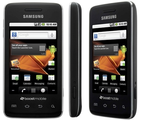 Samsung on Samsung Galaxy Prevail For Boost Mobile Launched For  180 Off Contract