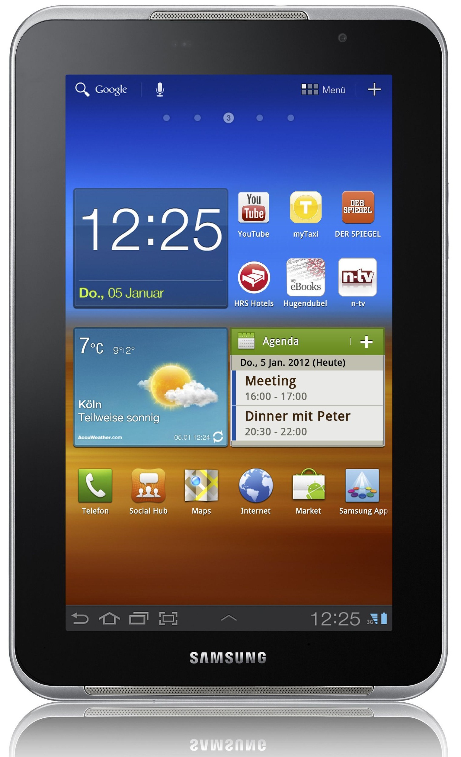 Samsung Galaxy Tab 7.0 Plus N Full Specifications And Price Details