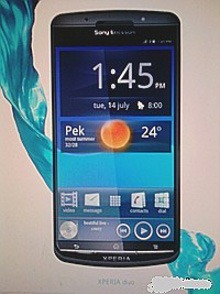 Sony Ericsson Xperia Duo Leaked Image
