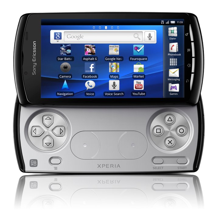 Sony Xperia Play Battery Door – OEM Black Back Cover