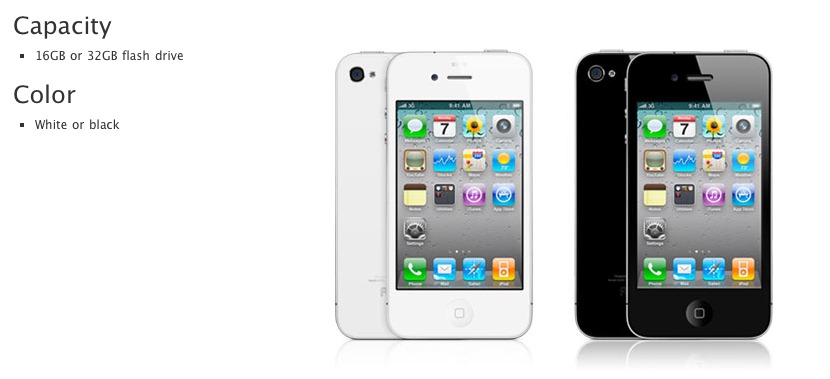iphone 4 verizon white. Apple iPhone 4 Verizon Full