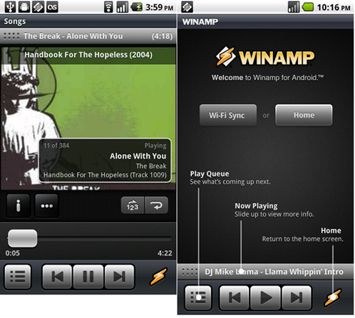 winamp original android