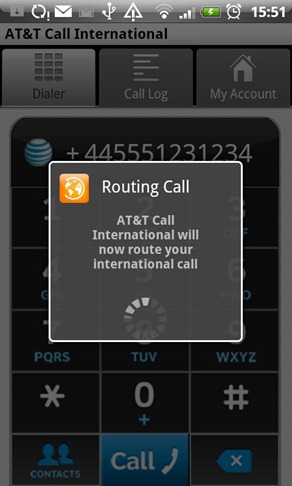 AT&T Call International App