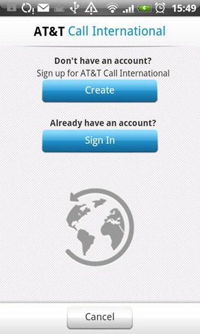 AT&T Call International App