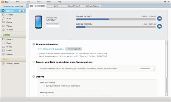 AT&T Galaxy S III Android 4.1.1 Jelly Bean Update