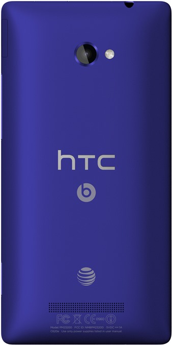AT&T HTC 8X 16GB Blue for $49