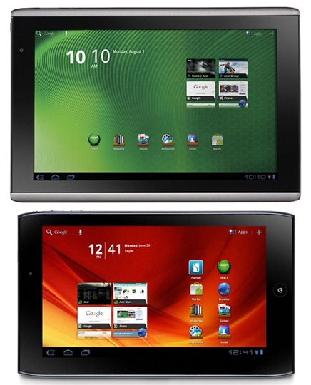  Android 4.0 ICS Update For Acer Iconia A500/A100 In mid-April