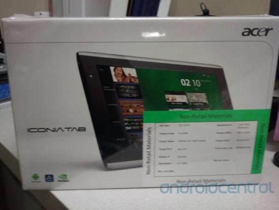 Acer Iconia Tab A500 At Target Stores