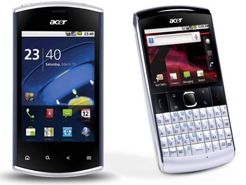 Acer Liquidmini & Acer beTouchE210
