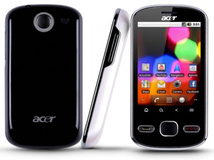 Acer beTouch E140 with Froyo