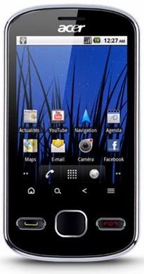 Acer beTouch E140 with Froyo