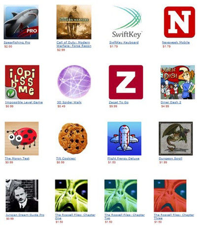 Amazon Appstore Price Leaks