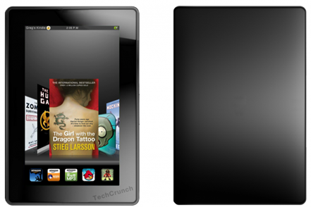 Amazon Kindle Fire Mockup