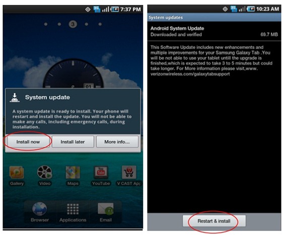 Verizon’s Galaxy Tab Gets Android Gingerbread Update E104