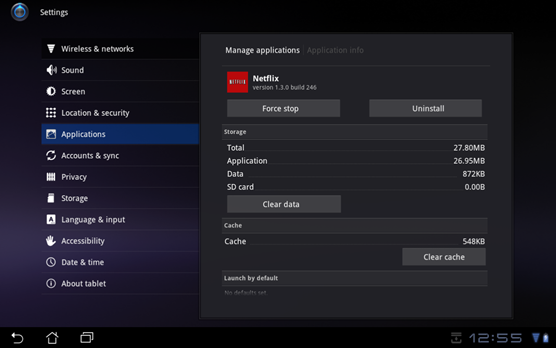 Asus Eee Pad Transformer Gets Netflix Support