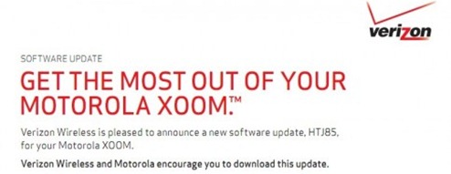 Verizon’s Motorola Xoom 3G Gets Android 3.2 Honeycomb Update HTJ85