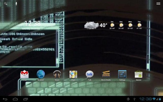 AOSP Android 4.0.3 ICS Running Xoom