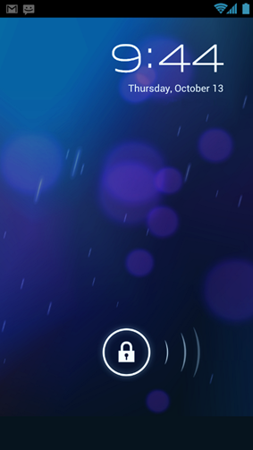 Android Ice Cream Sandwich Screen Unlock
