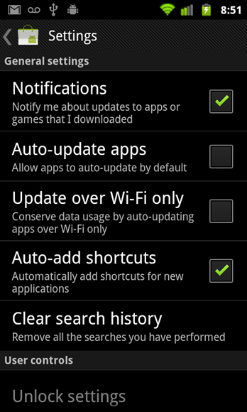 Android Market 3.3.11 Update