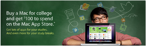Apple 2011 back to school deal