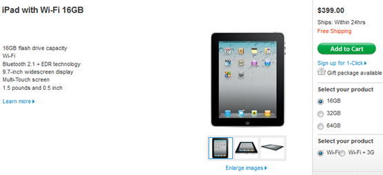 Apple iPad Price Cuts