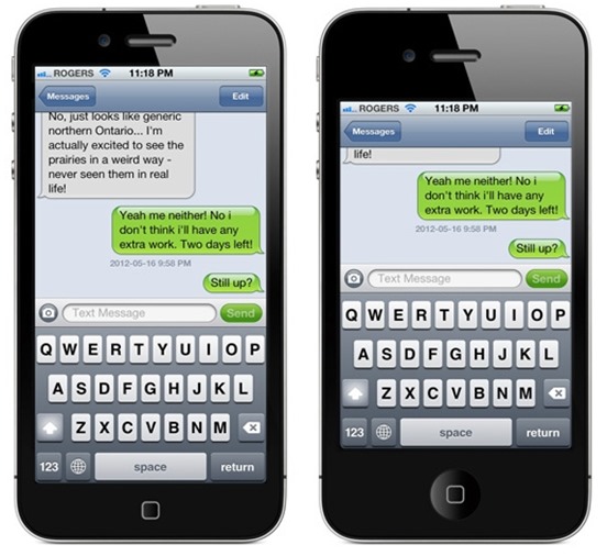 iPhone 5 with Larger Display