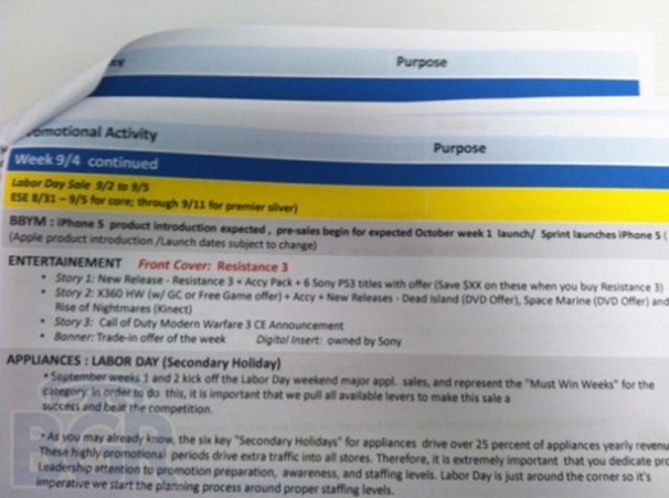 Sprint's Apple Phone 5 Unconfirmed Release Details