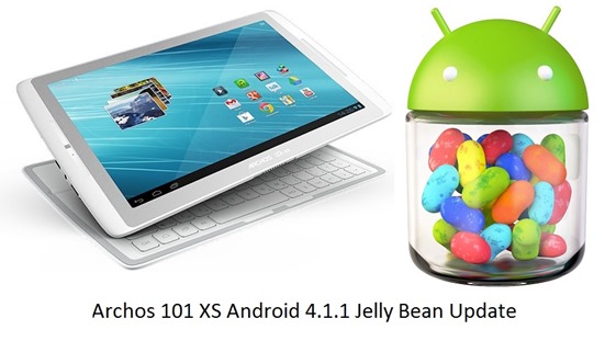 Archos 101 XS Android 4.1.1 Jelly Bean Update