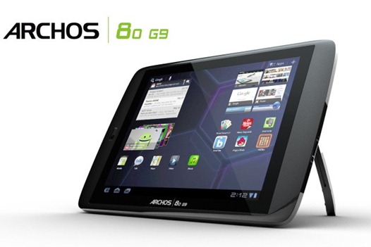 Archos 80 G9 And 101-G9 Android 3.1 Honeycomb Tablets