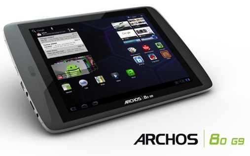 Archos 80 G9 And 101-G9 Android 3.1 Honeycomb Tablets