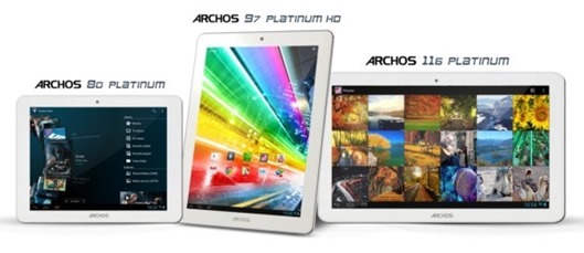 Archos Platinum Tablets