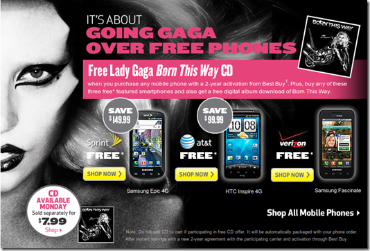 Best Buy To Offer Inspire 4G, Epic 4G, Fascinate For Free