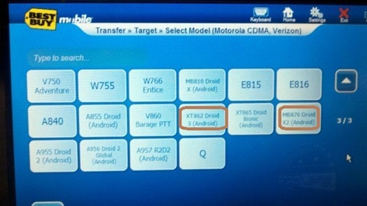 Best Buy System Motorola Droid 3 And Droid X2 Spotted