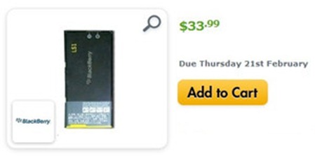 BlackBerry 10 L-S1Battery