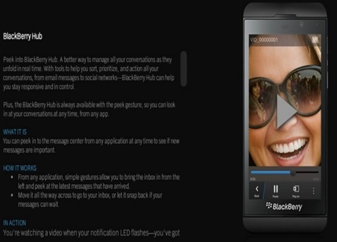 BlackBerry 10 Training Materials