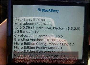 BlackBerry Bold 9780