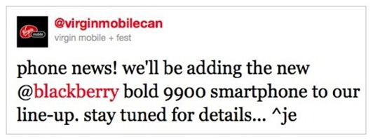 BlackBerry Bold 9900 For Virgin Mobile Canada
