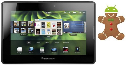 BlackBerry PlayBook To Support Android Apps
