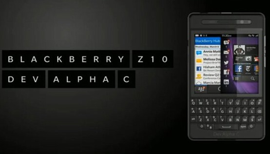 BlackBerry Z10 Dev Alpha C