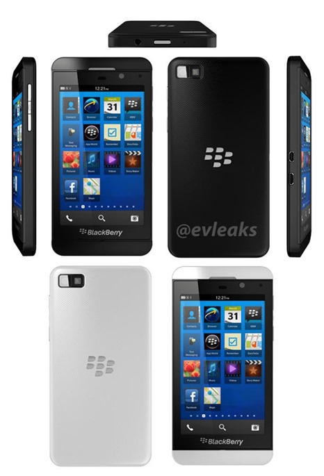 BlackBerry Z10 Press Shot Leak
