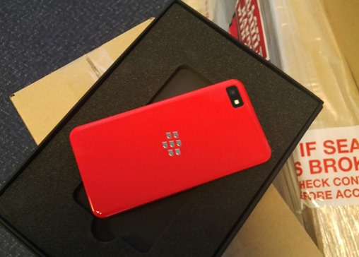 BlackBerry Z10 Red for Developers