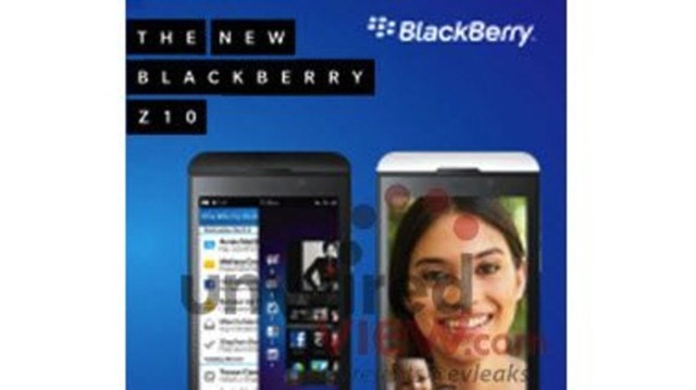 BlackBerry Z10 smartphone