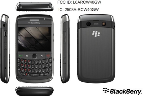 BlackBerry 8980 at FCC