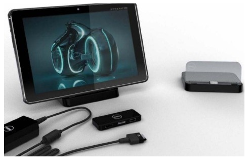Dell Streak Pro docks