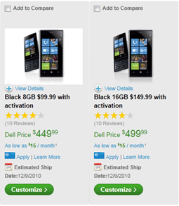 Dell VenuePro Pre Pricing lists